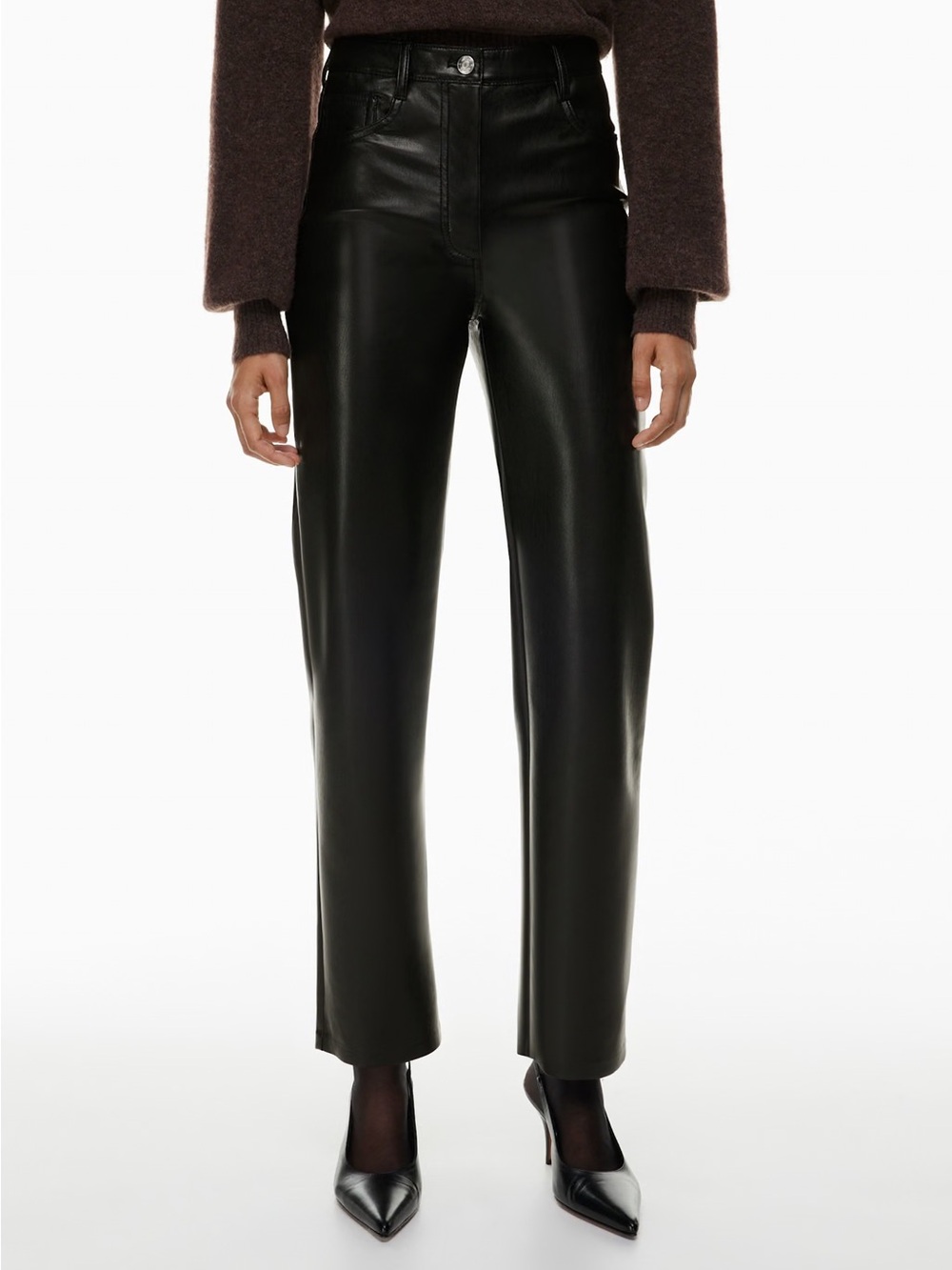 Wilfred The Melina Black Vegan Leather Pants
